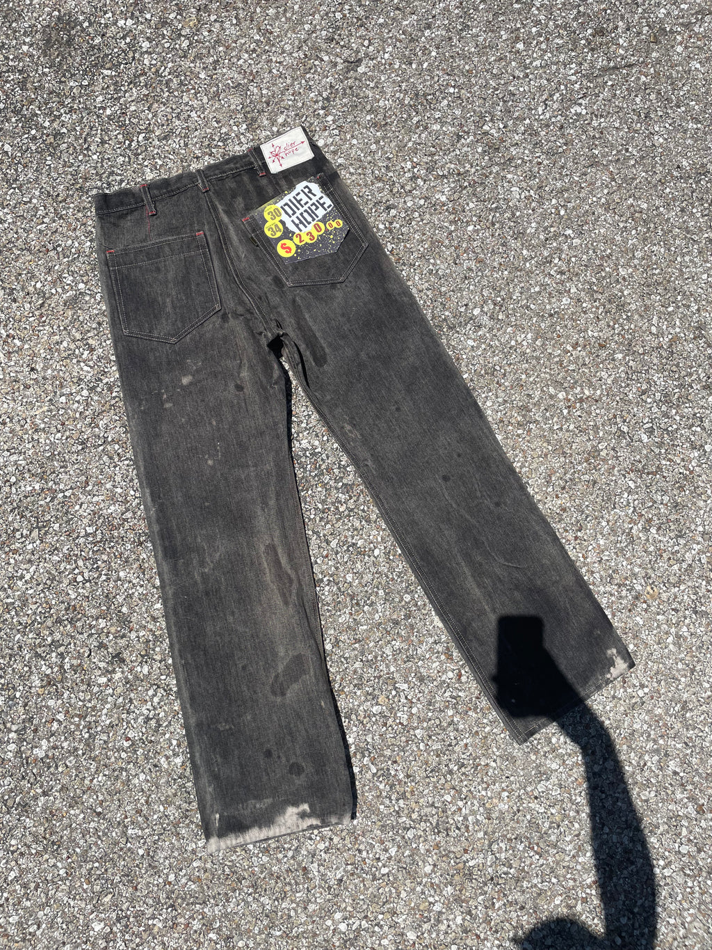 wartime oil stain