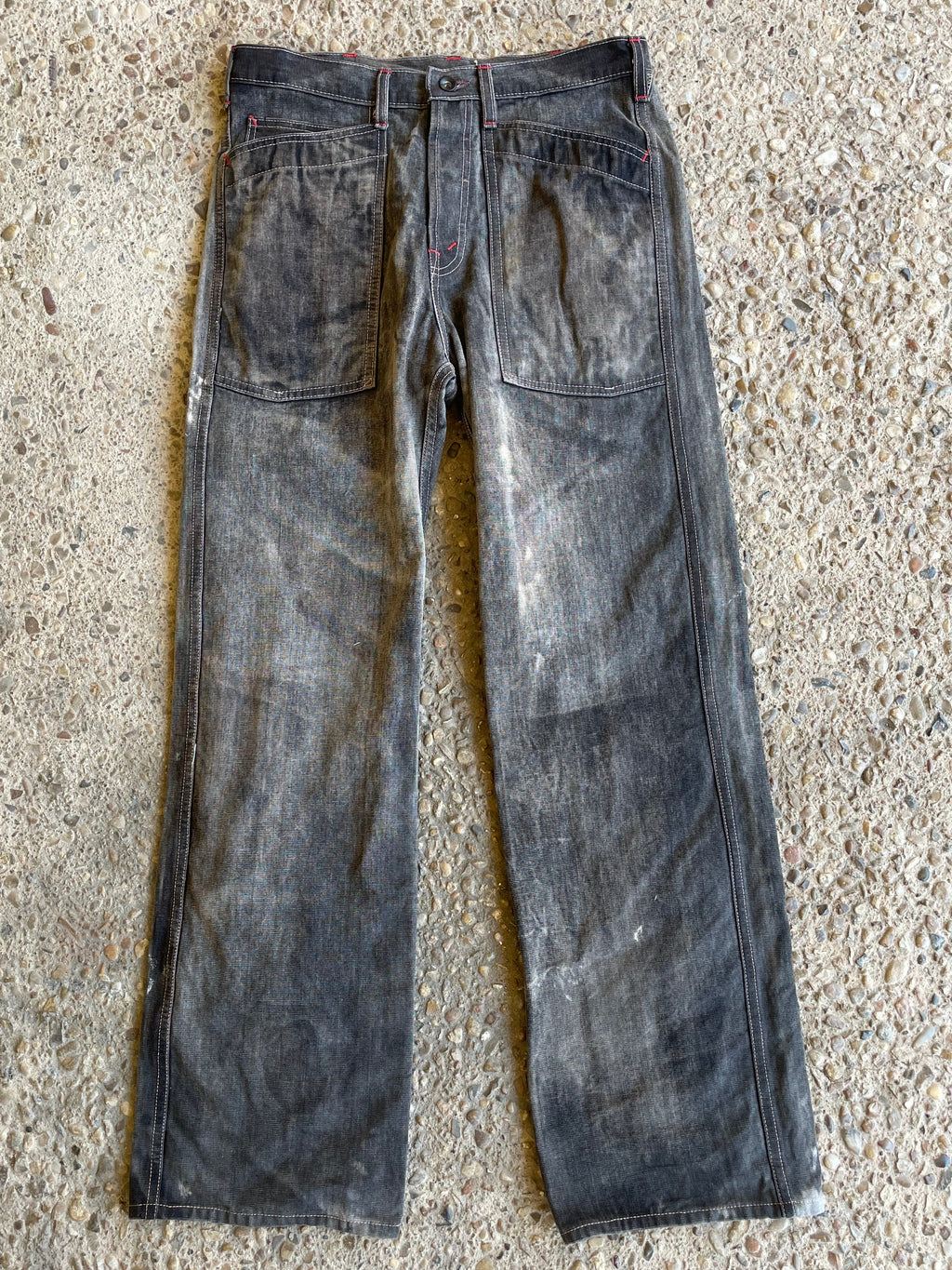 wartime oil stain