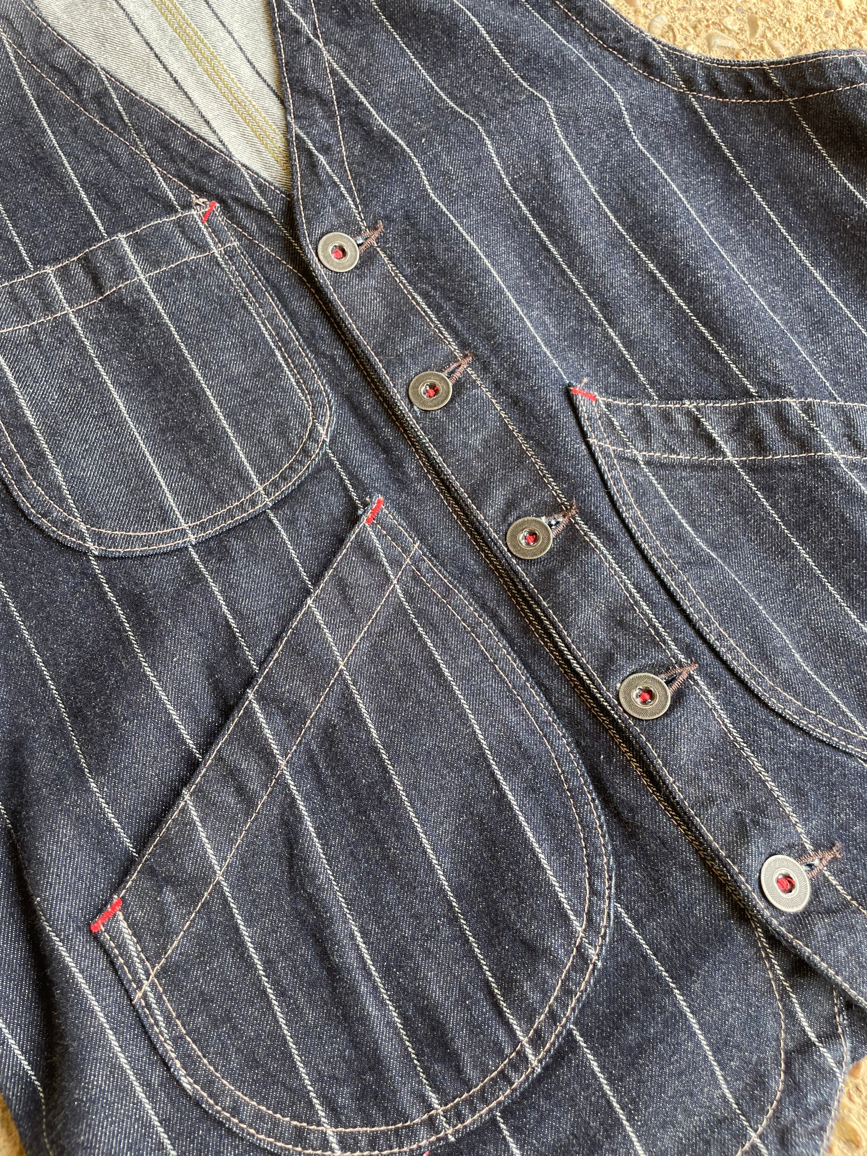Baseball Stripe Vest