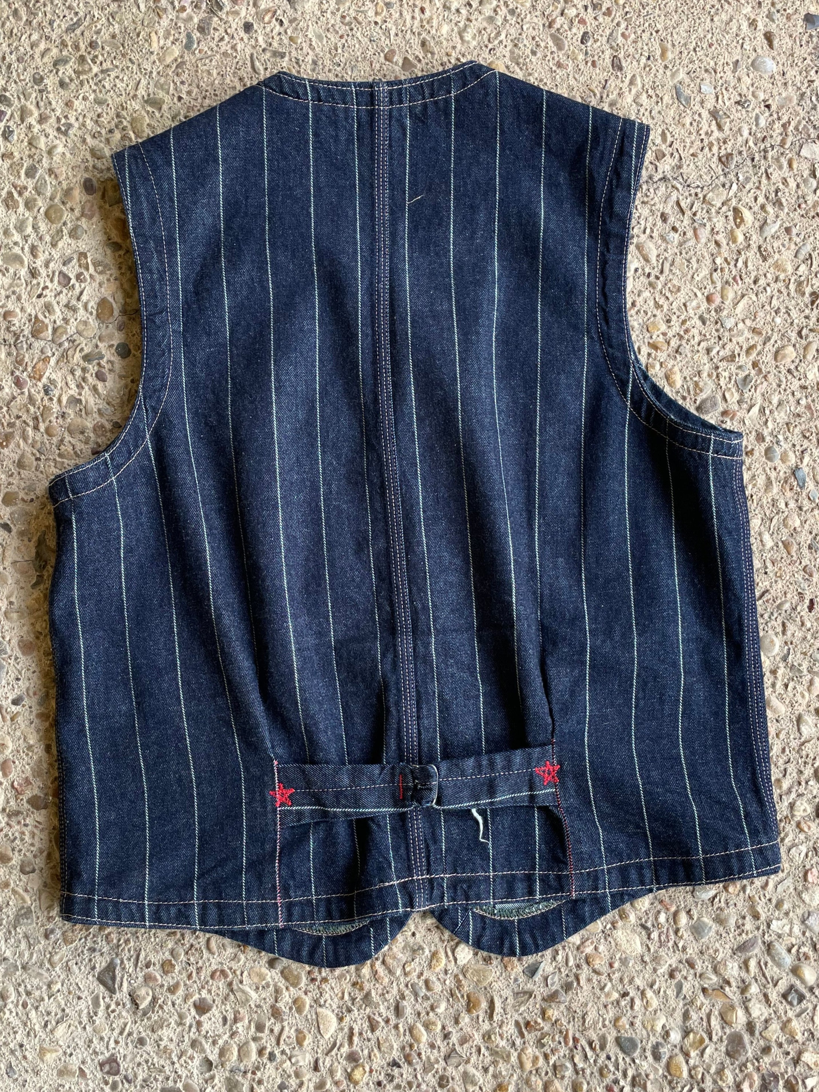 Baseball Stripe Vest